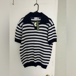 Oxknitstore  Retro Style polo